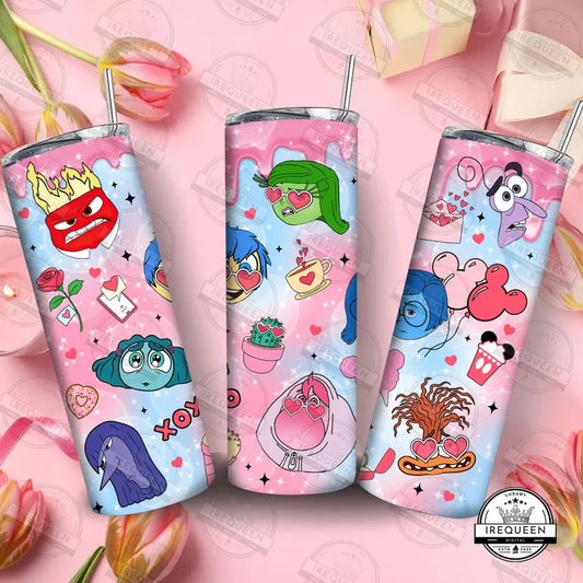 Valentines emotions tumbler