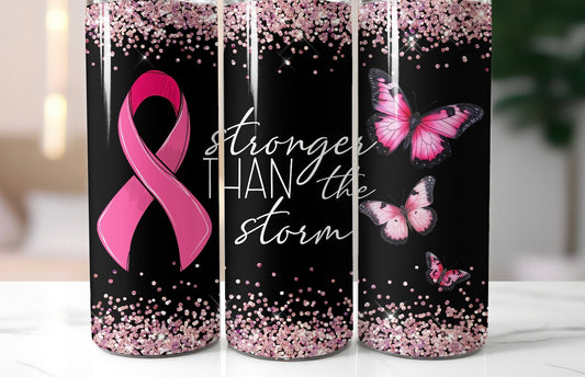 Stronger than the storm tumbler