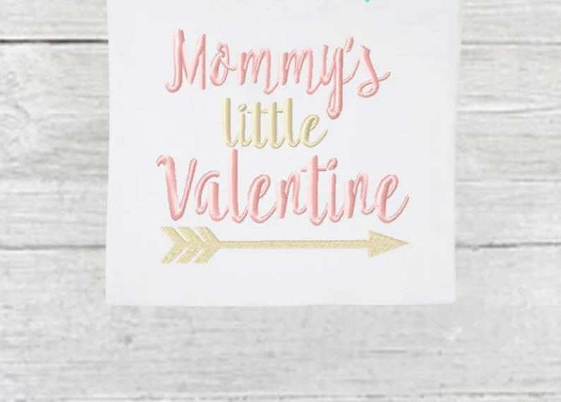 Emb - mommys little valentine