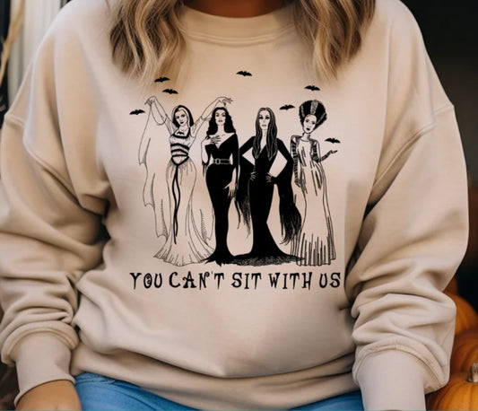 Can’t sit with us