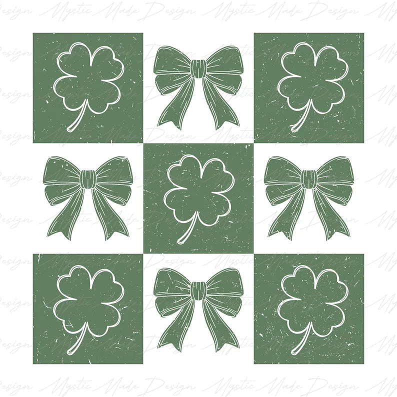 Sub - shamrocks & bows