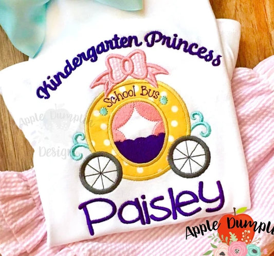 Emb - grade carriage princess