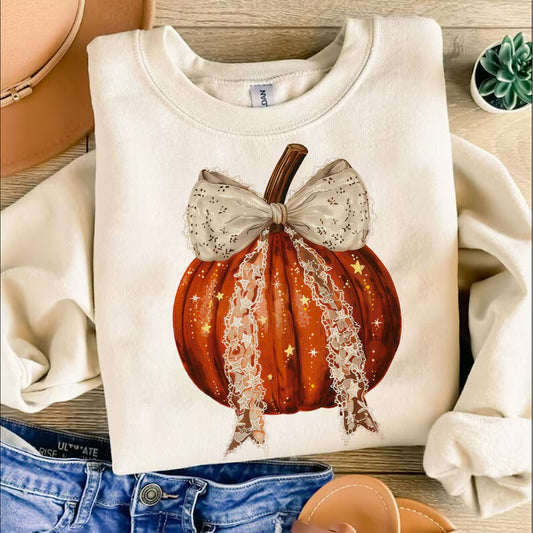 Fall coquette pumpkin