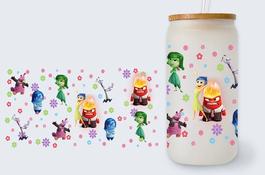 Frosted glass can emotions