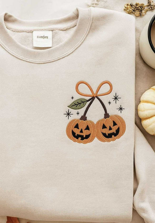 Emb - pumpkin cherries