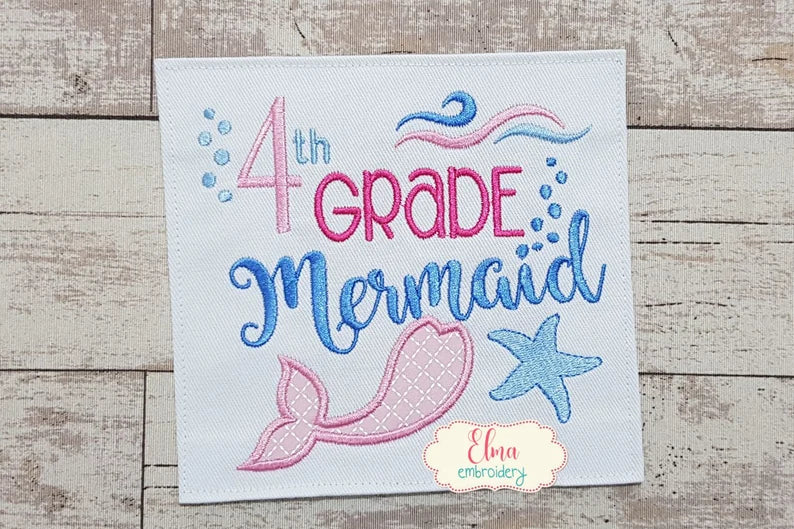 Emb - grade mermaid