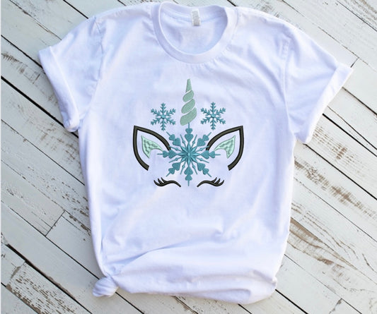 Emb - winter unicorn