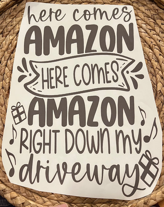 Adult here comes Amazon