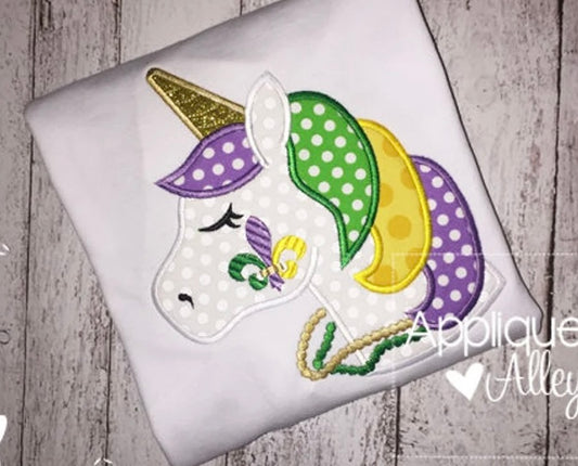 Emb - Mardi Gras unicorn
