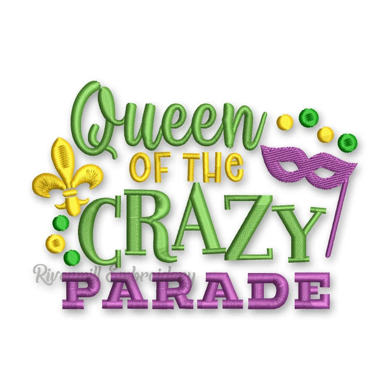 Emb - Queen of the crazy parade
