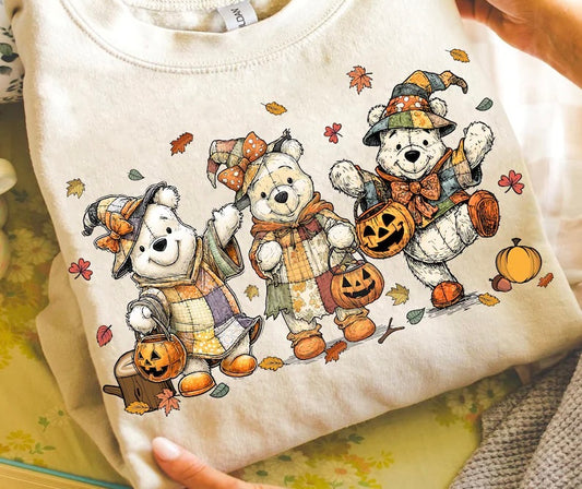 Denim fall Pooh