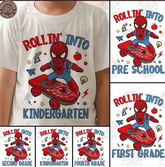 Rolling into grade spidey