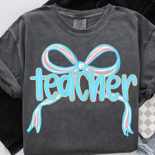 Blue teacher coquette