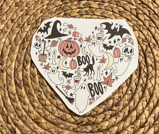 Toddler Halloween heart