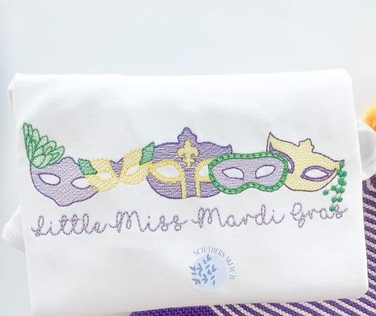 Emb - little miss Mardi gras