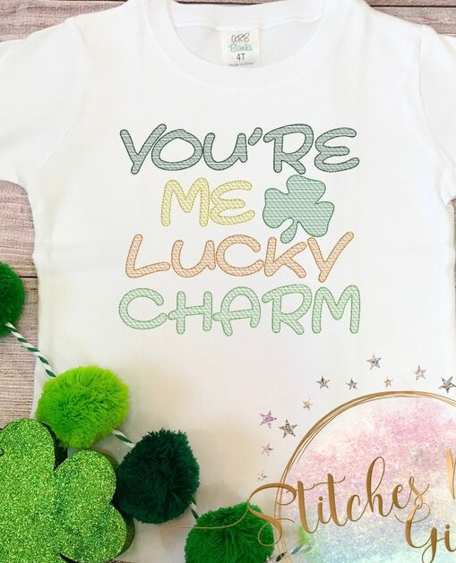 Emb - you’re me lucky charm