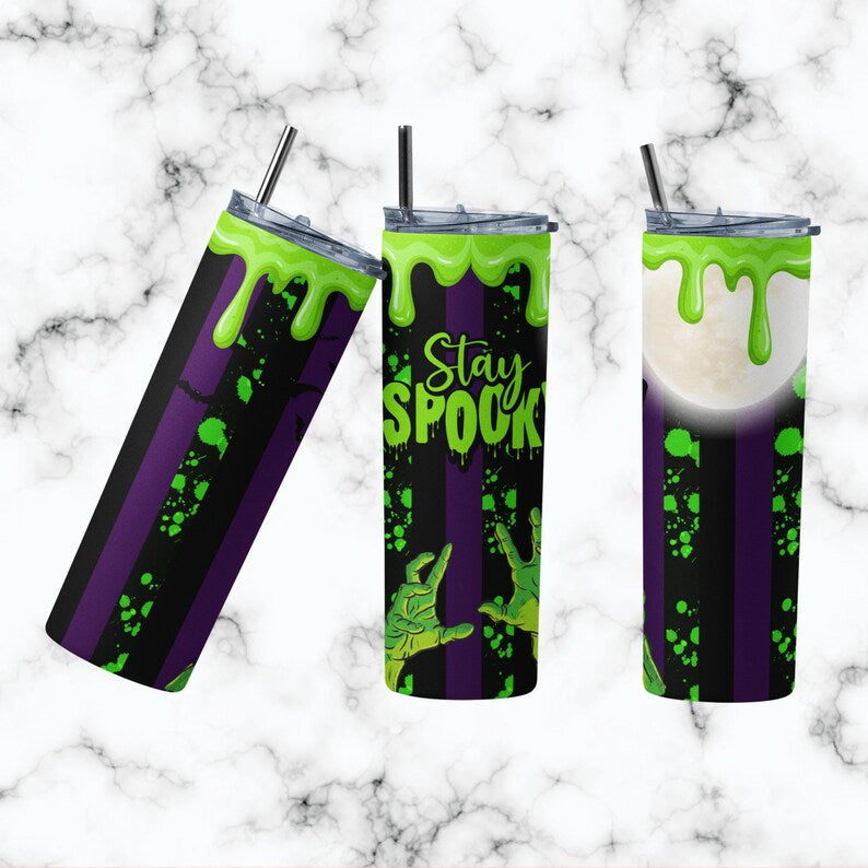 Stay spooky tumbler