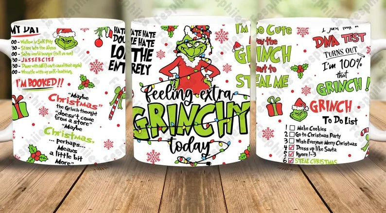 All the gr!nch things mug