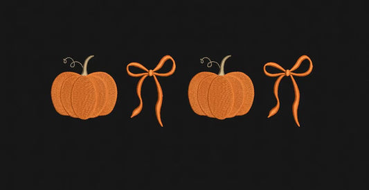 Emb - pumpkin coquette