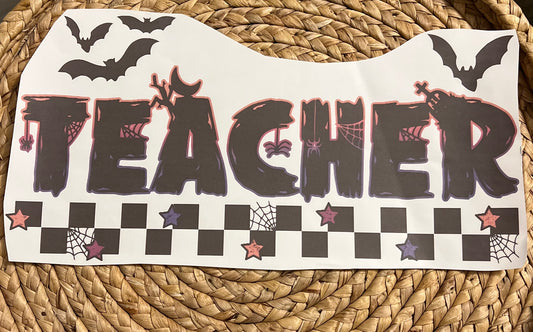 Adult Halloween teacher