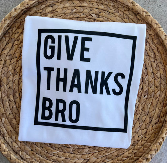 Sub - give thanks bro