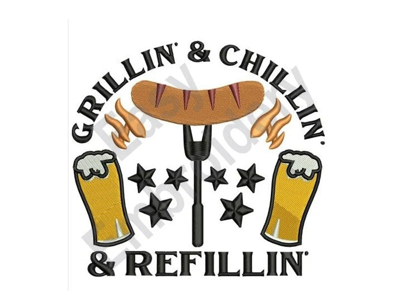 Emb - pocket grillin & chillin