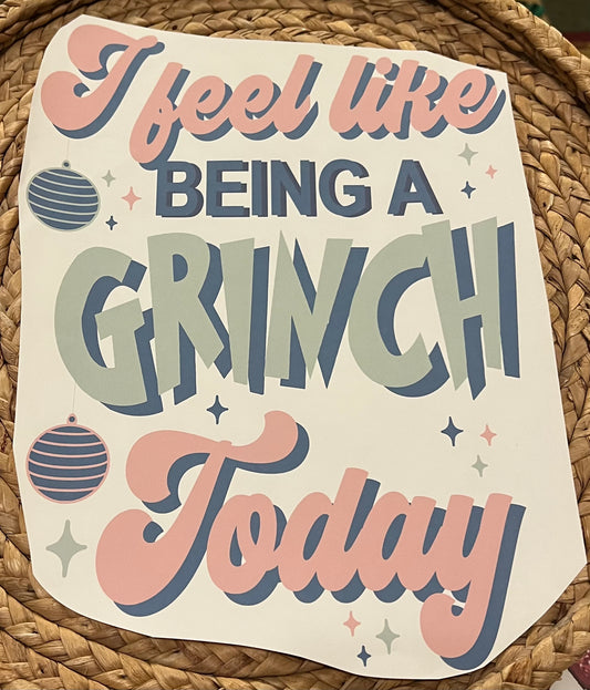 Adult feel like being a gr!nch today