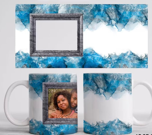 15 oz picture frame mug