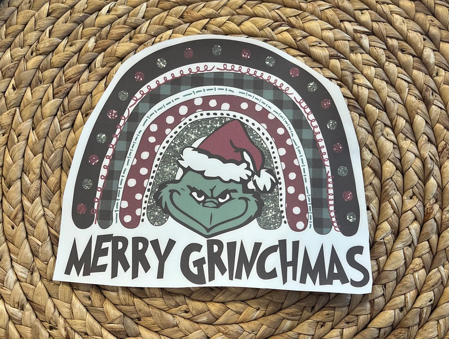Toddler rainbow green mas
