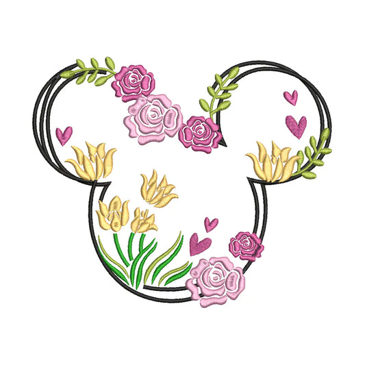 Emb - mouse floral