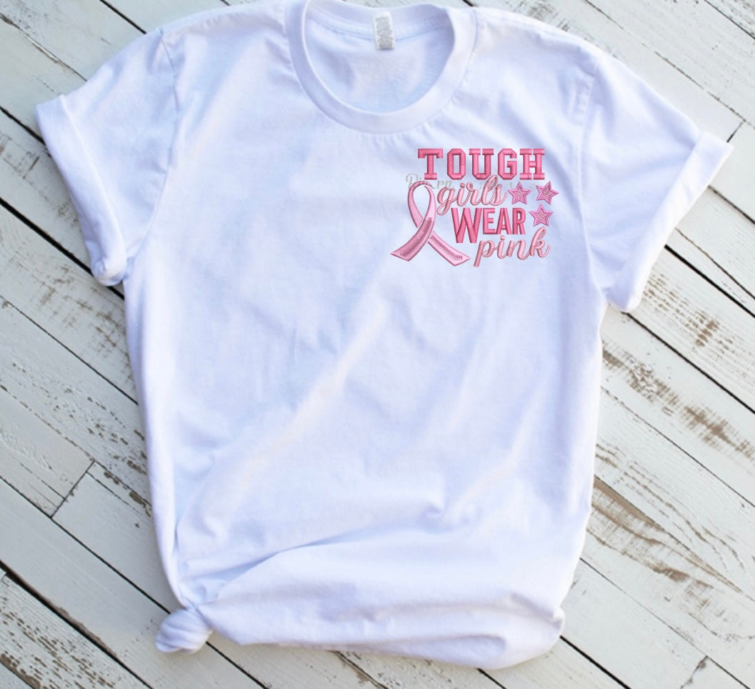 Emb - tough girls wear pink