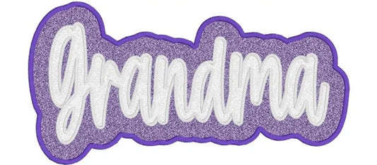 Emb - 2 color grandma