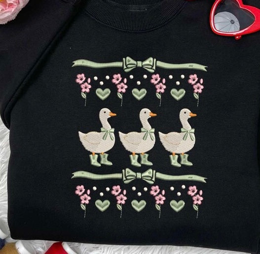 Emb - ribbon geese