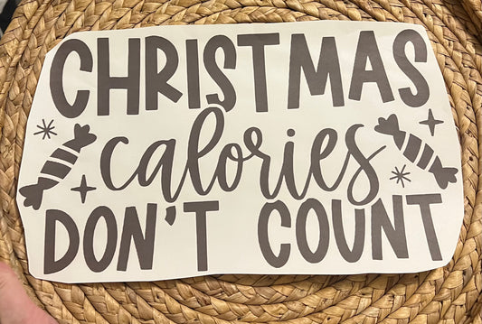 Adult Christmas calories don’t count