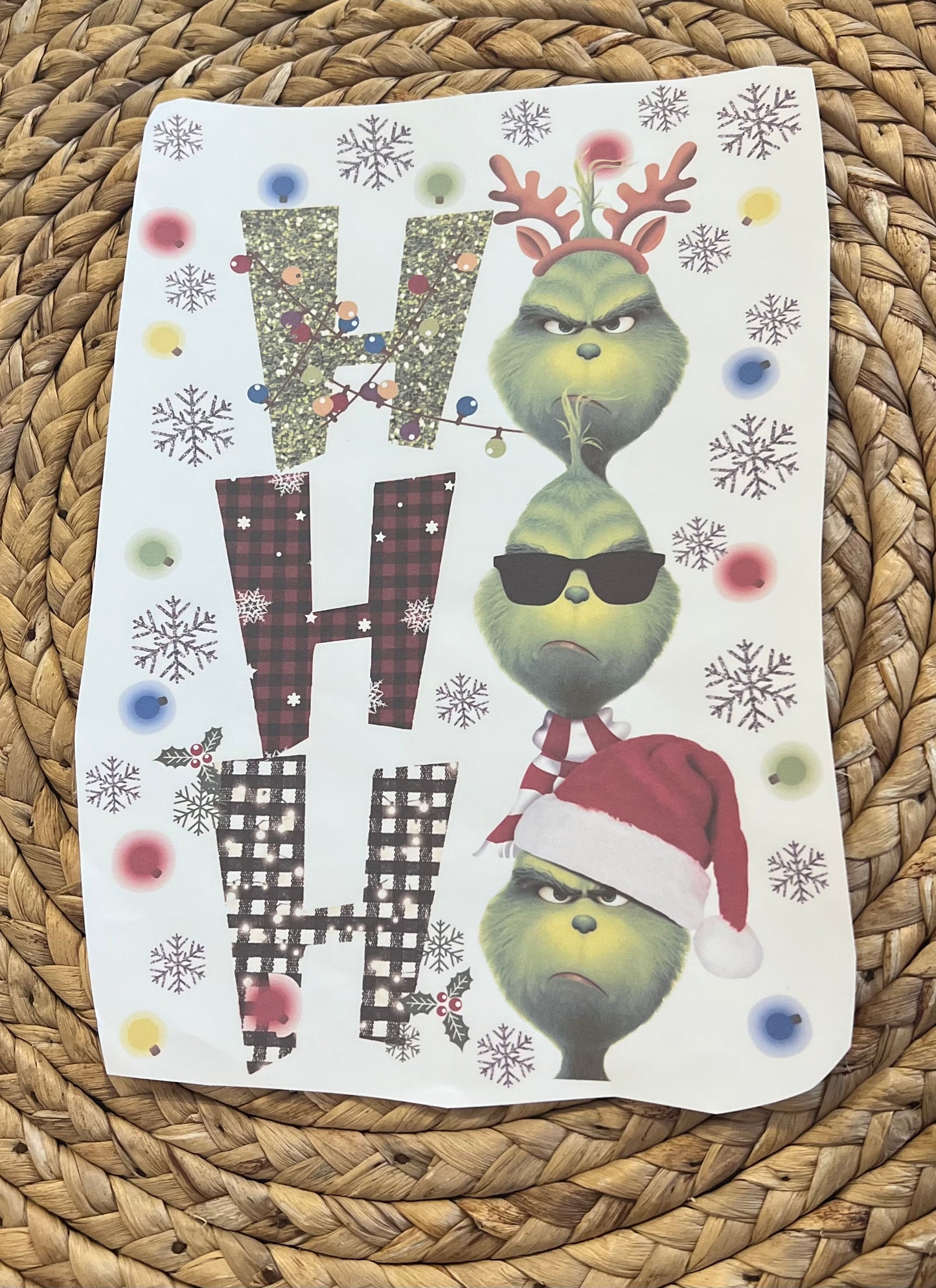 Youth green one ho ho ho