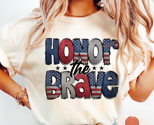 Sub - glitter honor the brave