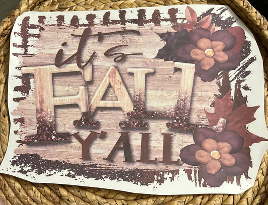 Adult it’s fall yall