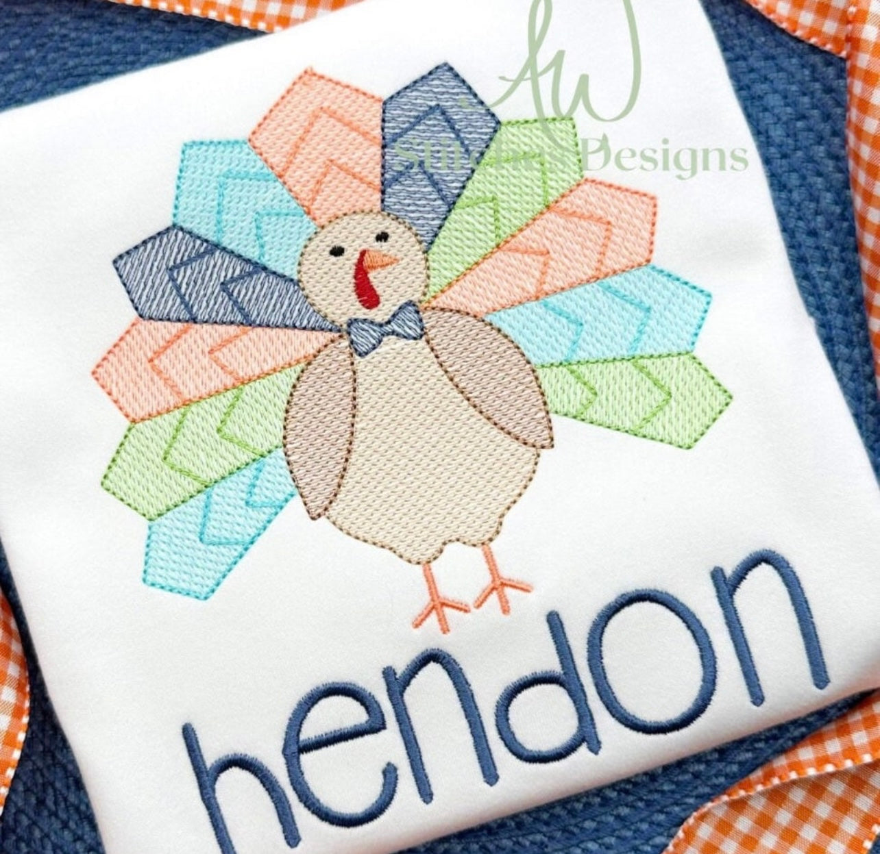 Emb - bow tie turkey