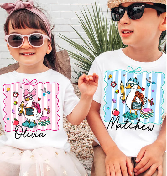 Glasses school goose