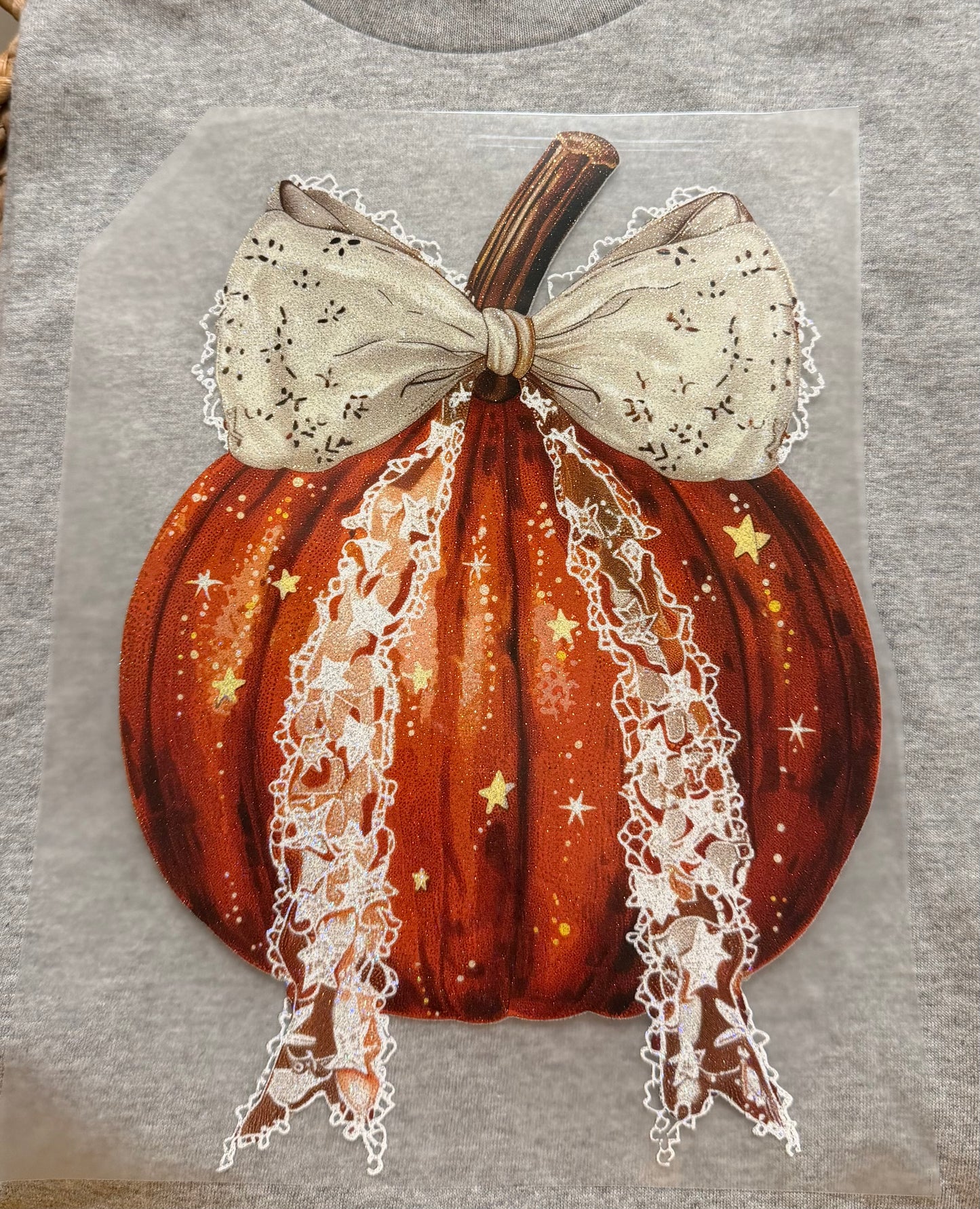 Glitter pumpkin