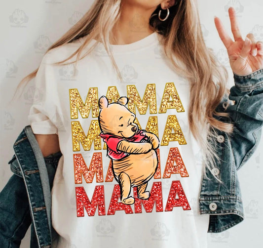 Sub - glitter pooh mama