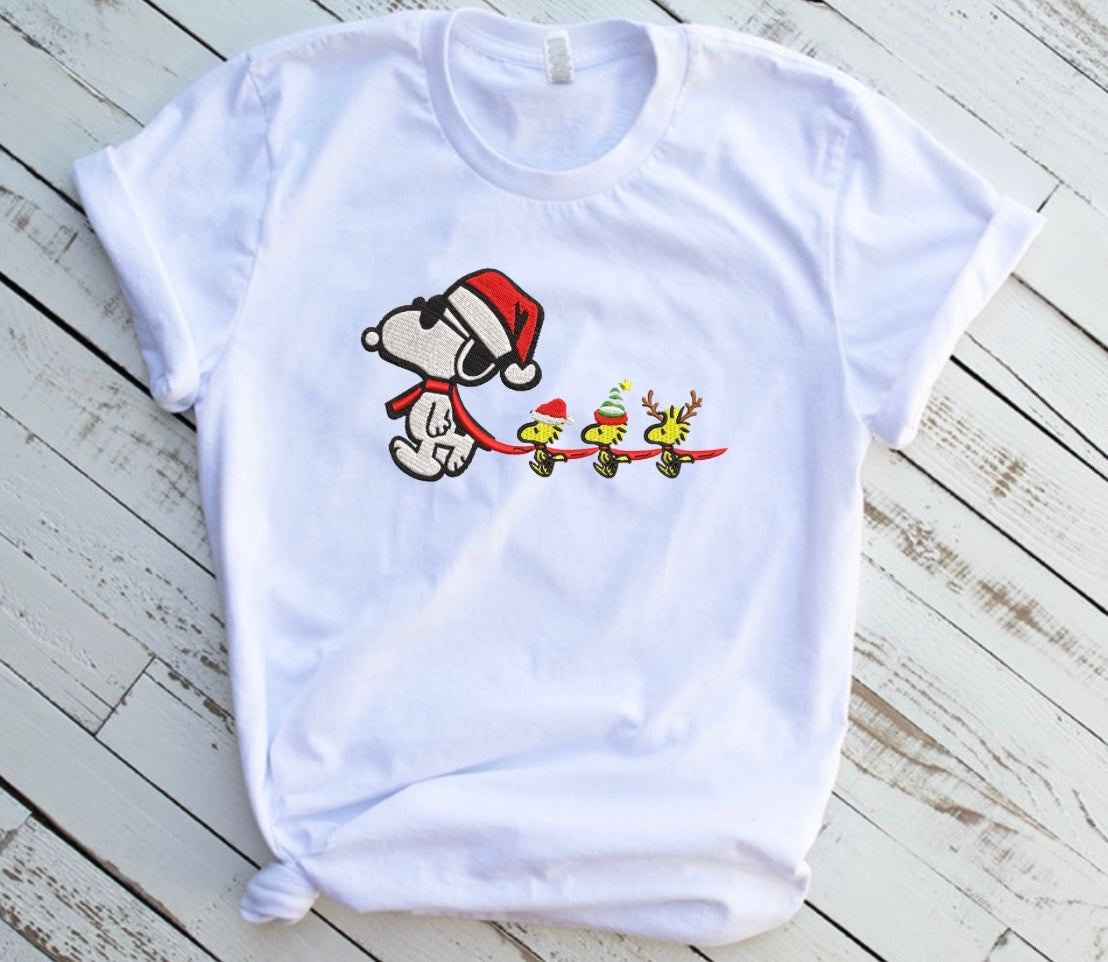 Emb - snoopy Christmas