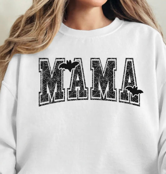 Mama spiderwebs and bats