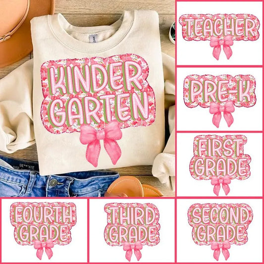 Pink tie dye coquette