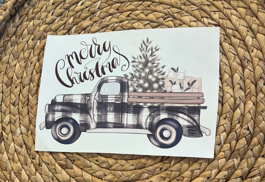 Youth Christmas truck