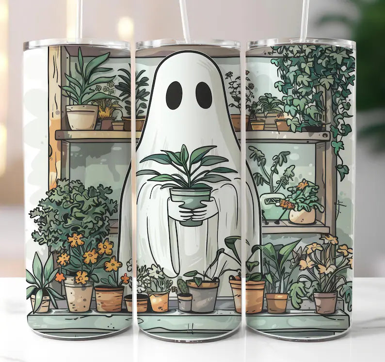 Plant ghost tumbler