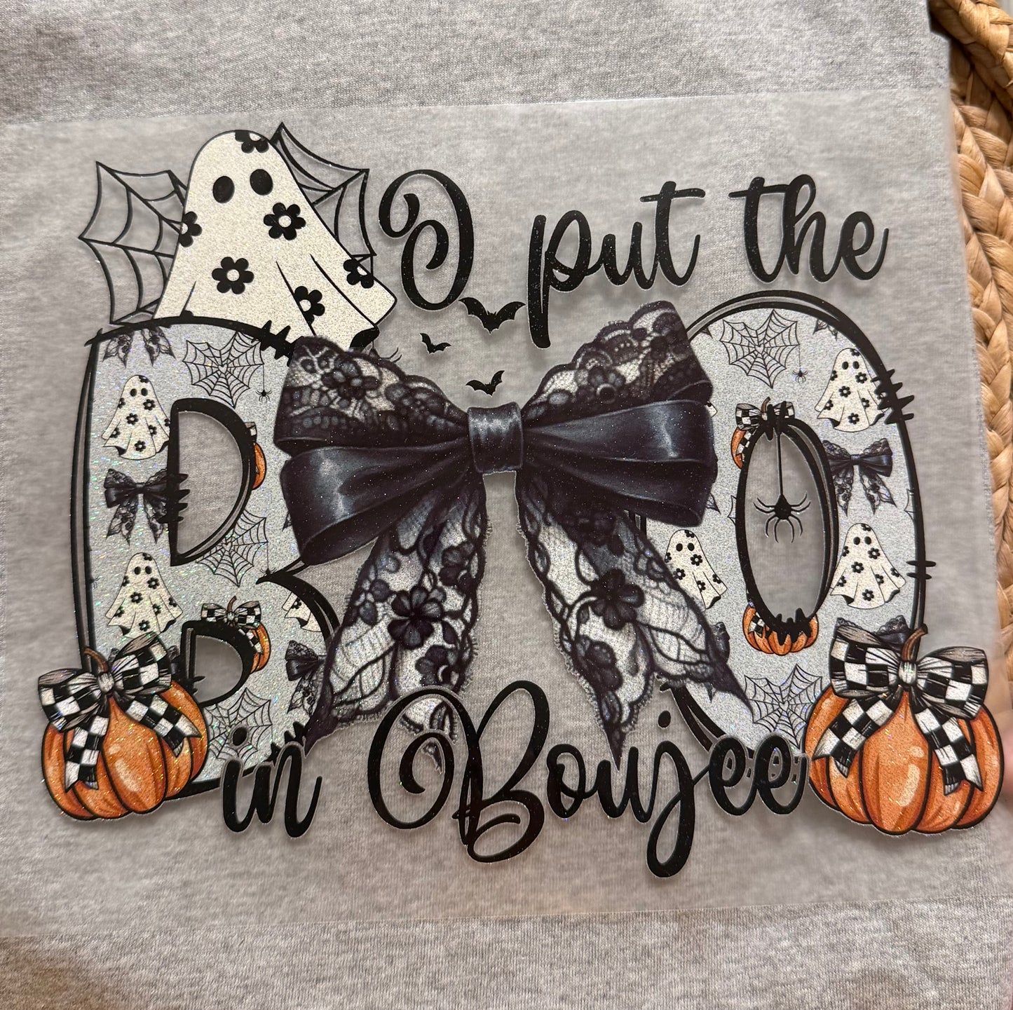 Glitter boo in boujee