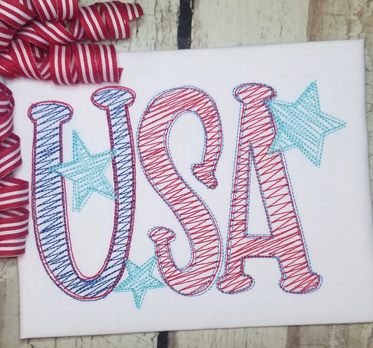 Emb - sketch USA