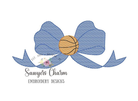 Emb - basketball bow