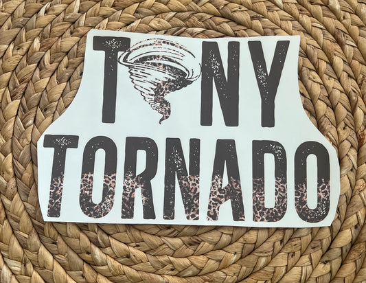 Toddler leopard tiny tornado